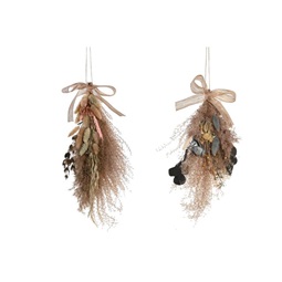 Hanging decoration dry flower 40x10x20 2 mod.
