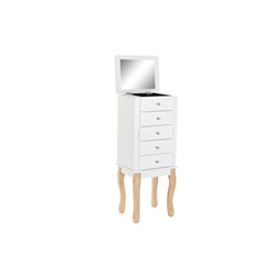 Jeweler mdf mirror 37x27x90 2 doors white