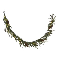 Garland led pvc 20x7x200 35 leds green