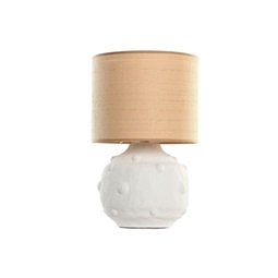 Table lamp ceramic fiber 30x30x48 white