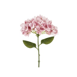 Floare artificiala hortensie 35 cm roz deschis