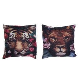 Cushion polyester 45x10x45 450gr. wild 2 mod.