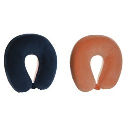 Travel cushion polyester 28x28x10 memory